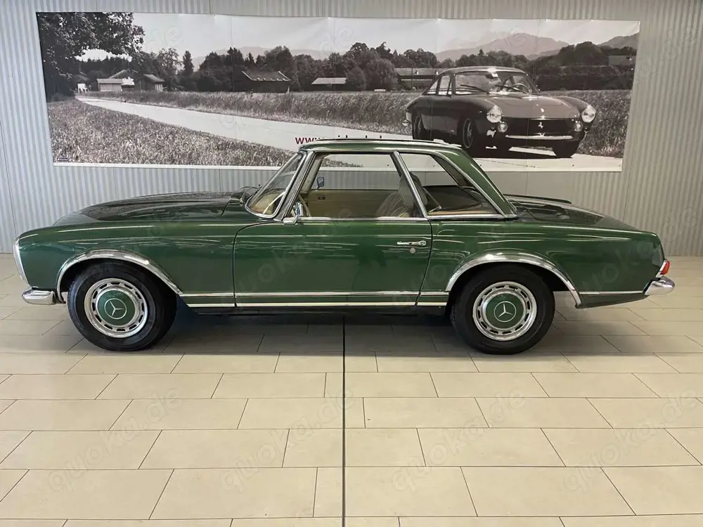 Mercedes-Benz SL 280 Cabrio - Pappbrief - Deutsch - Hardtop