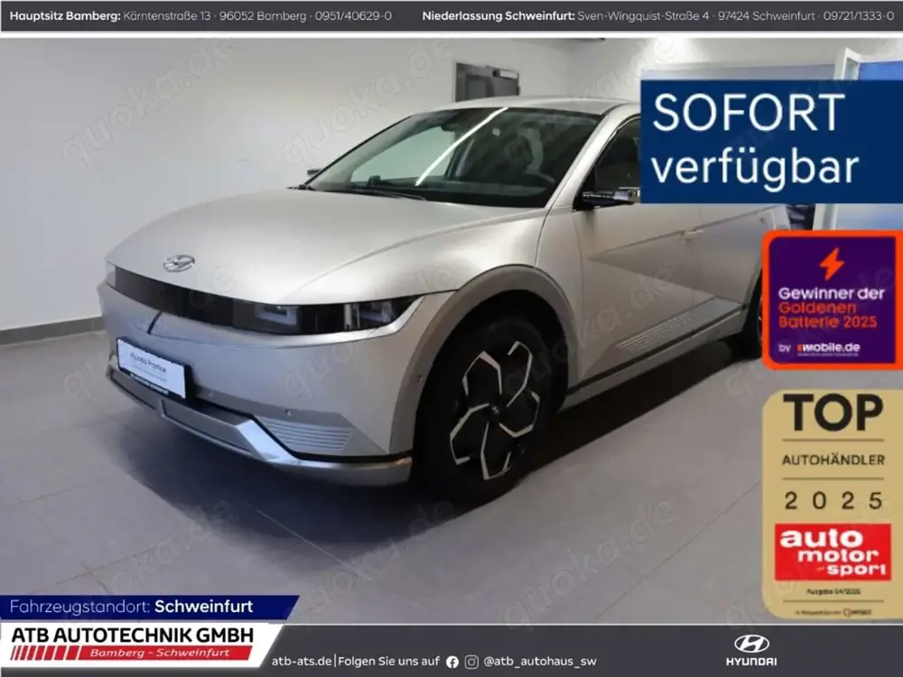 Hyundai IONIQ 5 UNIQ 77,4 kWh 4WD SOH 98,4 % HUD Navi Leder