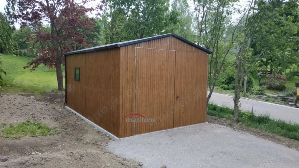    Blechgarage nach Maß Metallcontainer Untypisch 