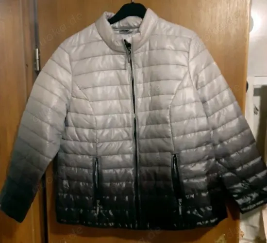 Schöne Stepp Jacke mit Farbverlauf Gr. 46 LAURA TORELLI