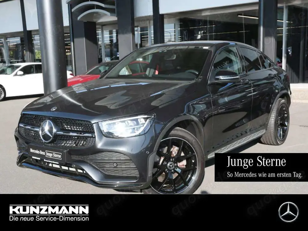 Mercedes-Benz GLC 300 4M Coupé AMG Night MBUX Navi EasyP Kamera