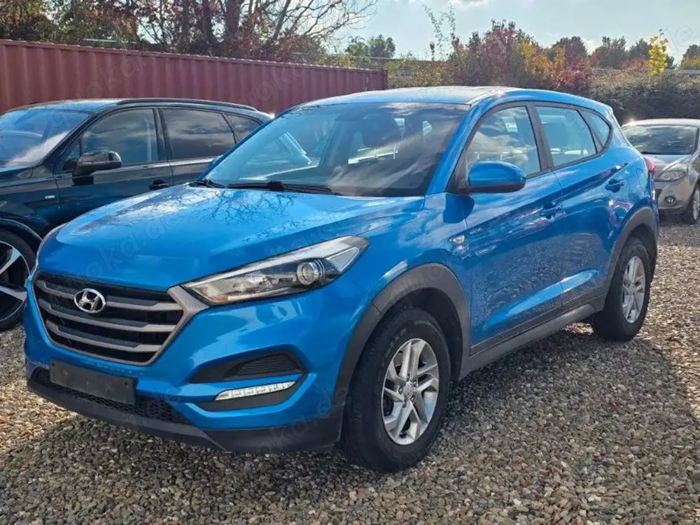 Hyundai TUCSON blue Classic 2WD+1. Hand+USB+Freisprech.+
