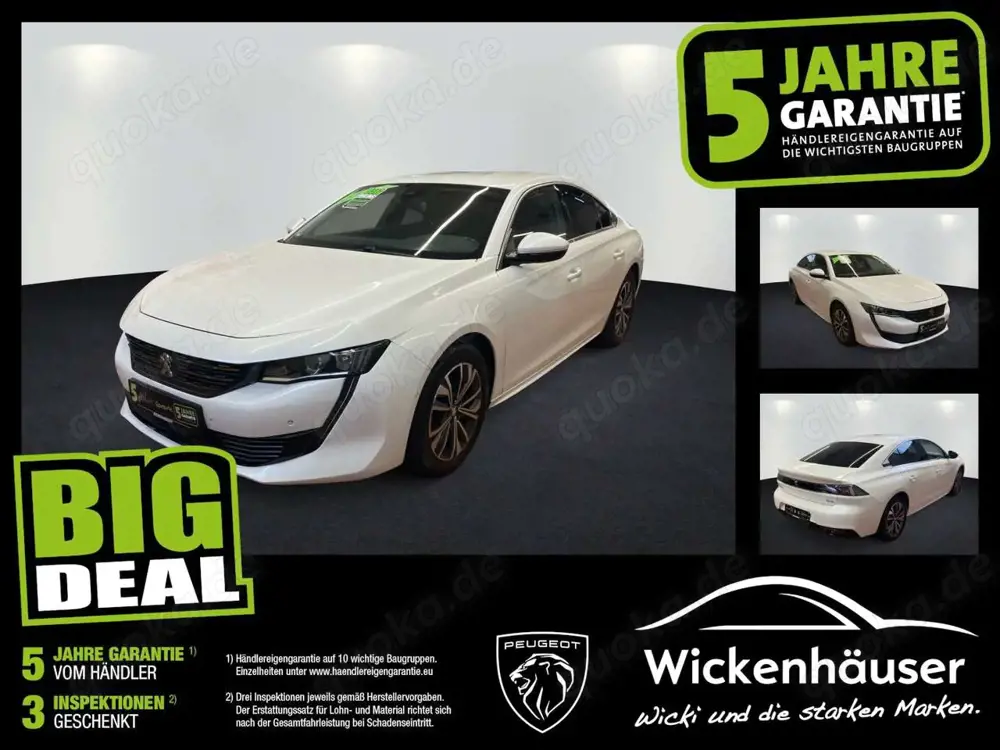 Peugeot 508 PureTech 180 Allure Navi Kamera ToterWinkel