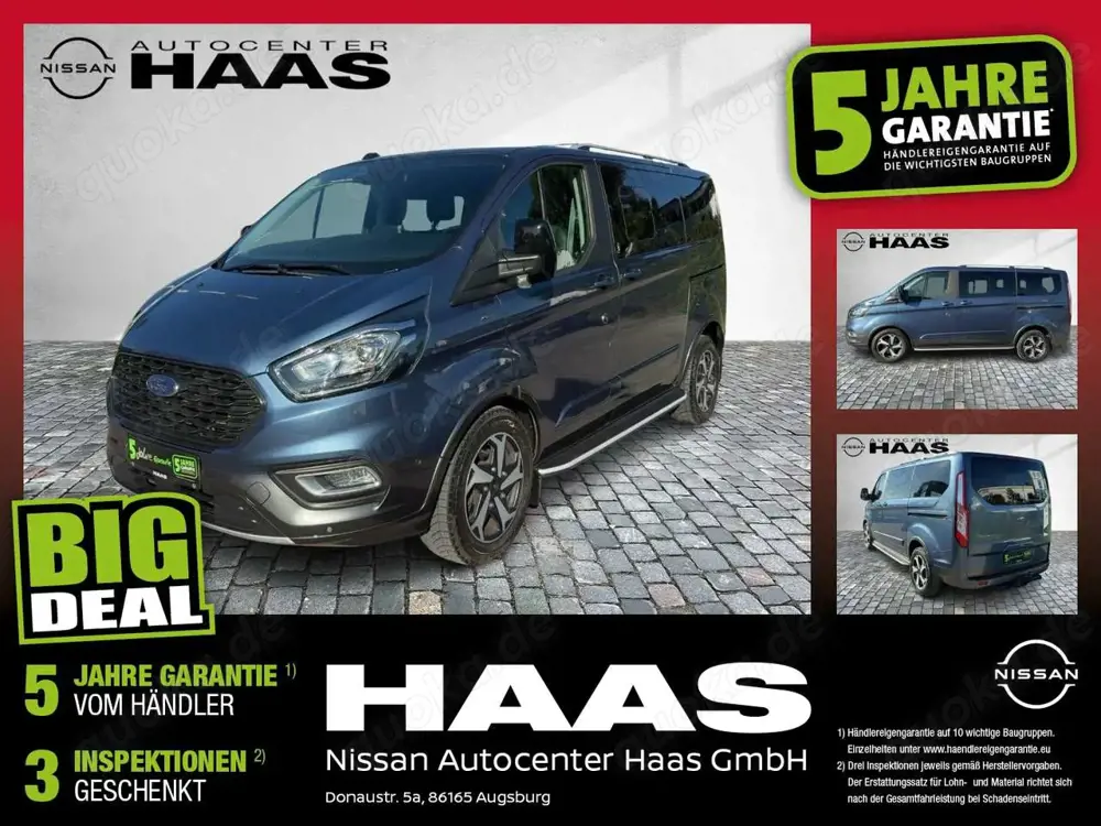 Ford Tourneo Custom Kombi 320 L1 Active Trittbretter!