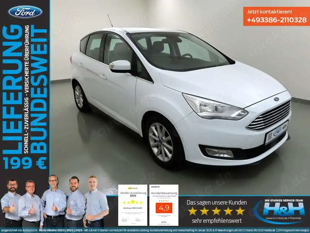 Ford C-Max 1.5 EcoB Titanium Sicht-+Easy-Driver-Paket