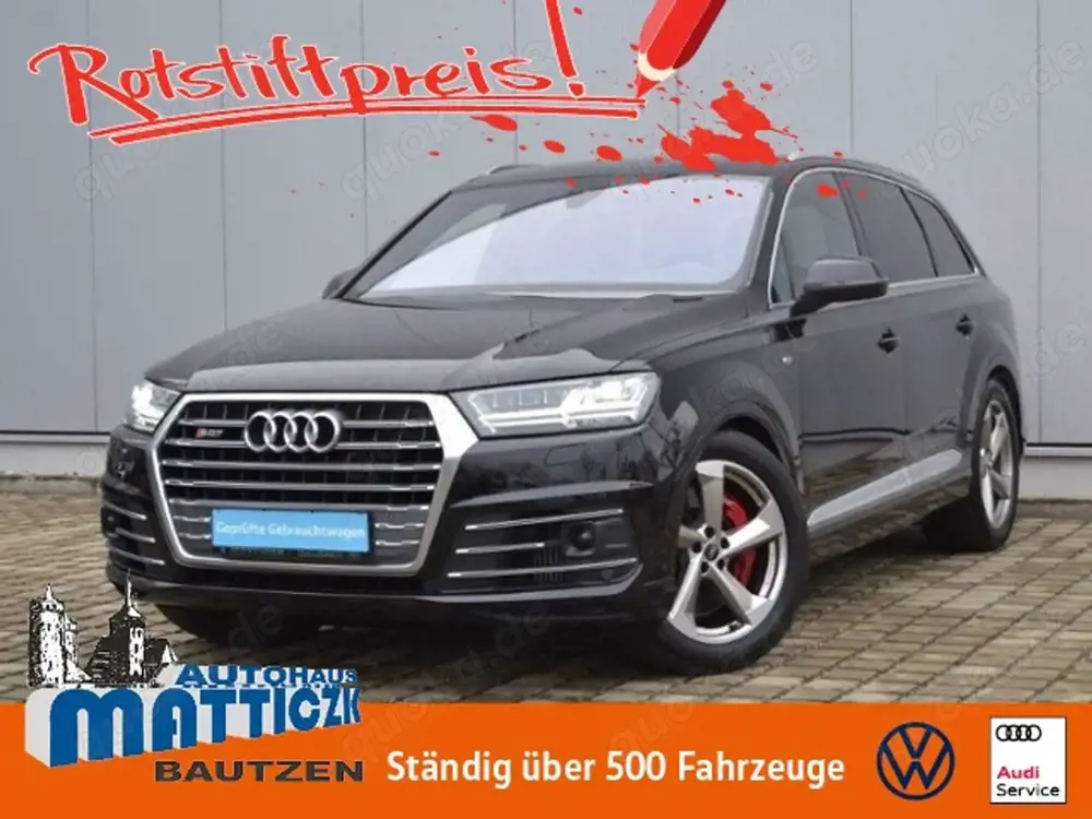 Audi SQ7 4.0 TDI 435 PS LUFT+ALLRADLENK./STAND-HZ/MATRIX/H