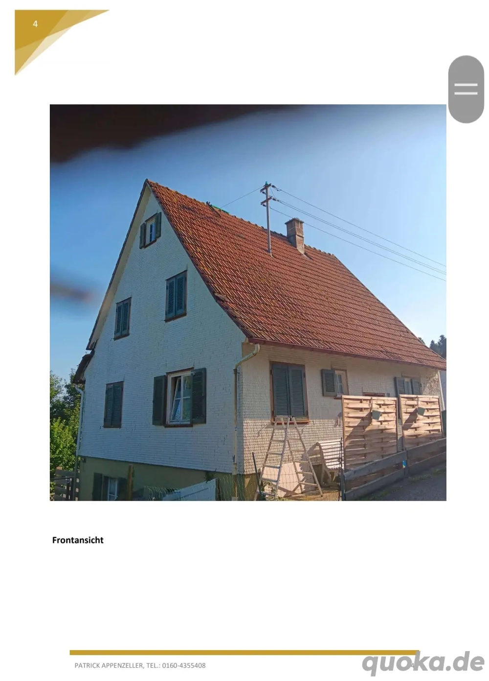 Freistehendes Einfamilienhaus 