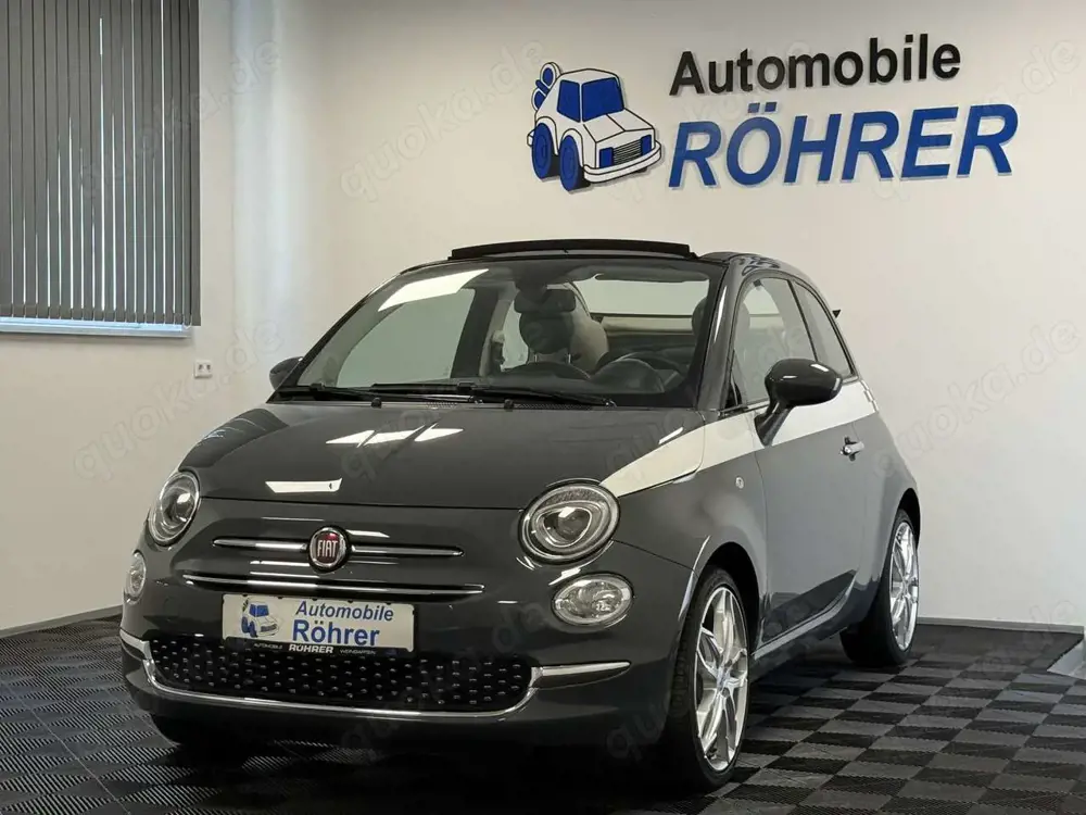 Fiat 500 Cabrio Lounge Klima Navi 17-Zoll Einparkh.