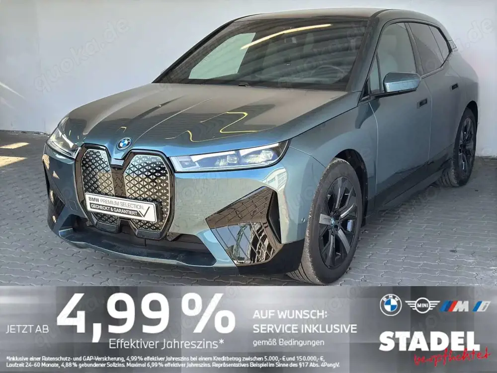 BMW iX xDrive40 M Sport Navi.Laser.Pano.AHK.360°.ACC