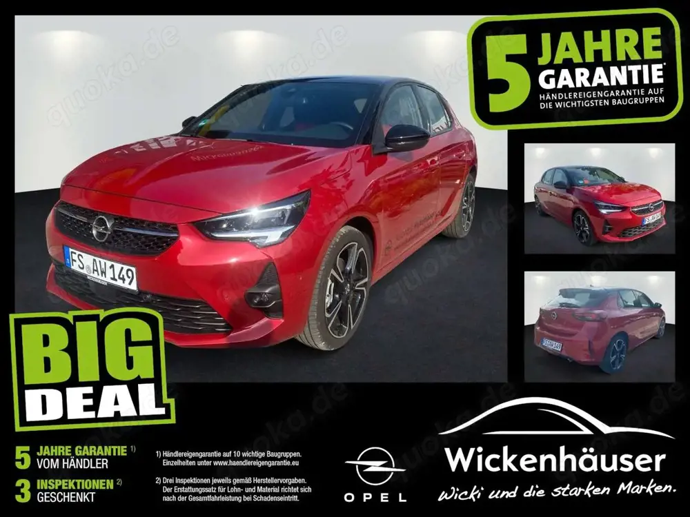 Opel Corsa 5trg 1.2 GS LED+Fernlichtass.+LM+SpurH+BT