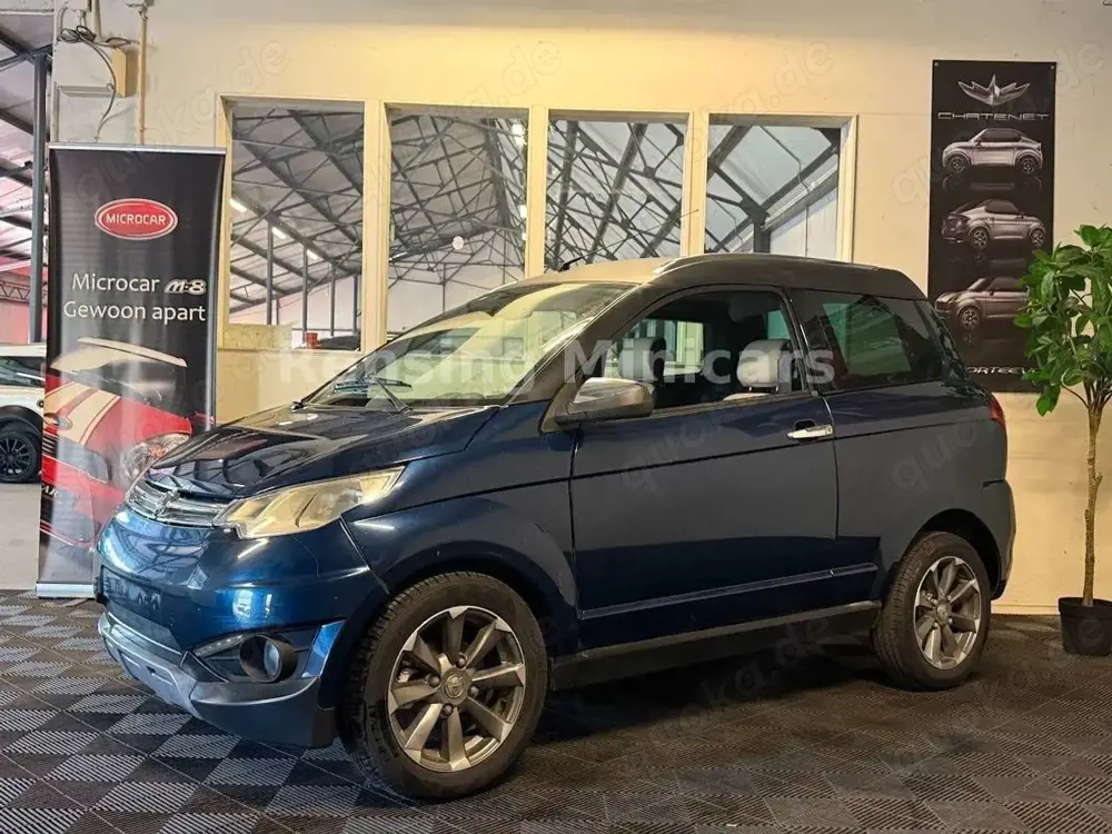 Aixam Crossover XXL Kubota Blue Mopedauto Microcar 45