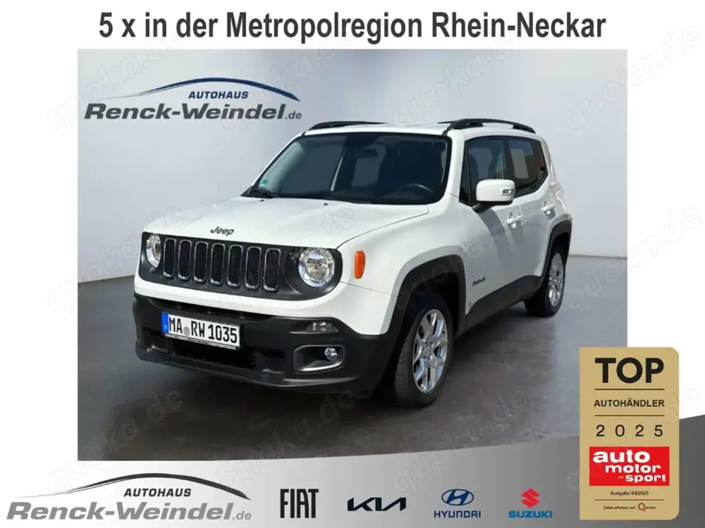 Jeep Renegade Longitude 1.6 EtorQ SHZ BT PDC TEMPOMAT Multif.Len