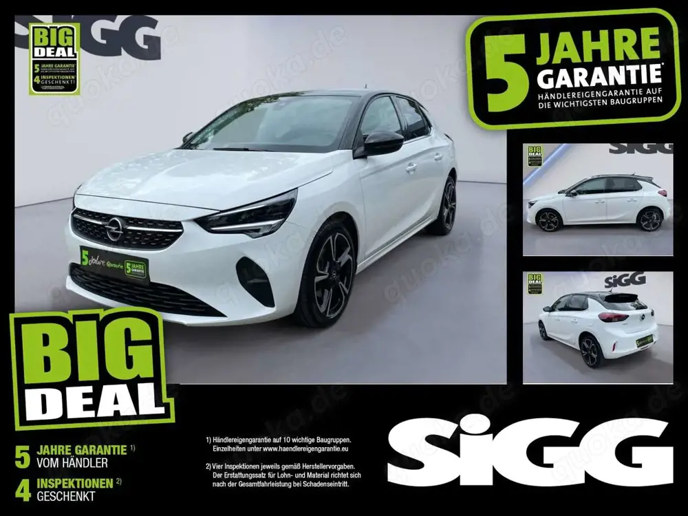 Opel Corsa F 1.2 Turbo Elegance Rückfahrkamera Sitzhei