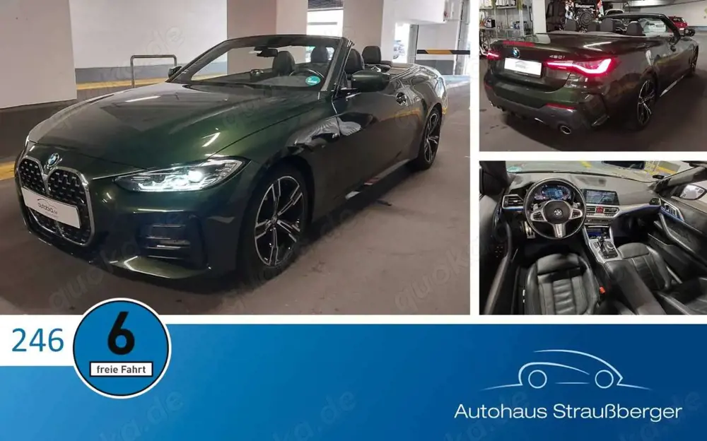 BMW 420 i Cabrio M Sport TMP ALARM RFK SHZ MemorySitz