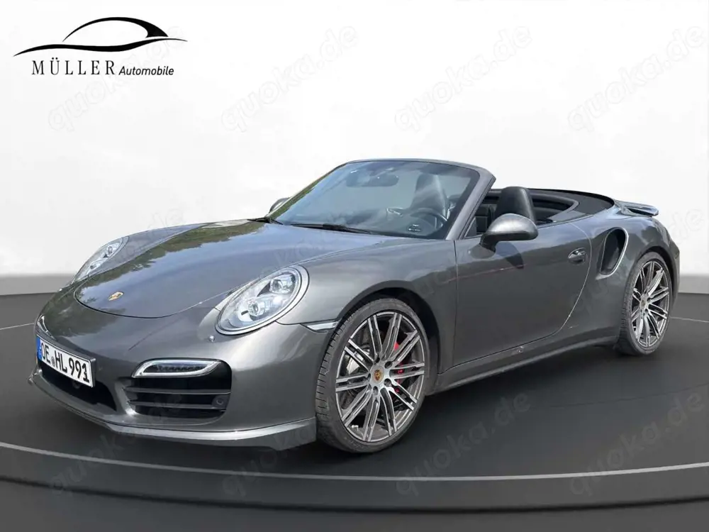 Porsche 991 911 Turbo Cabriolet PDCC Kamera Approved 5/26