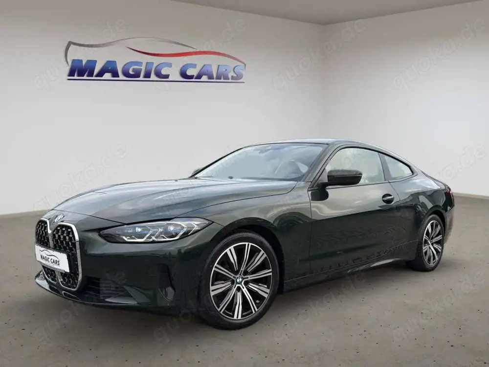 BMW 420 d Coupe*Aut.*San Remo Grün*Leder Beige*HK*