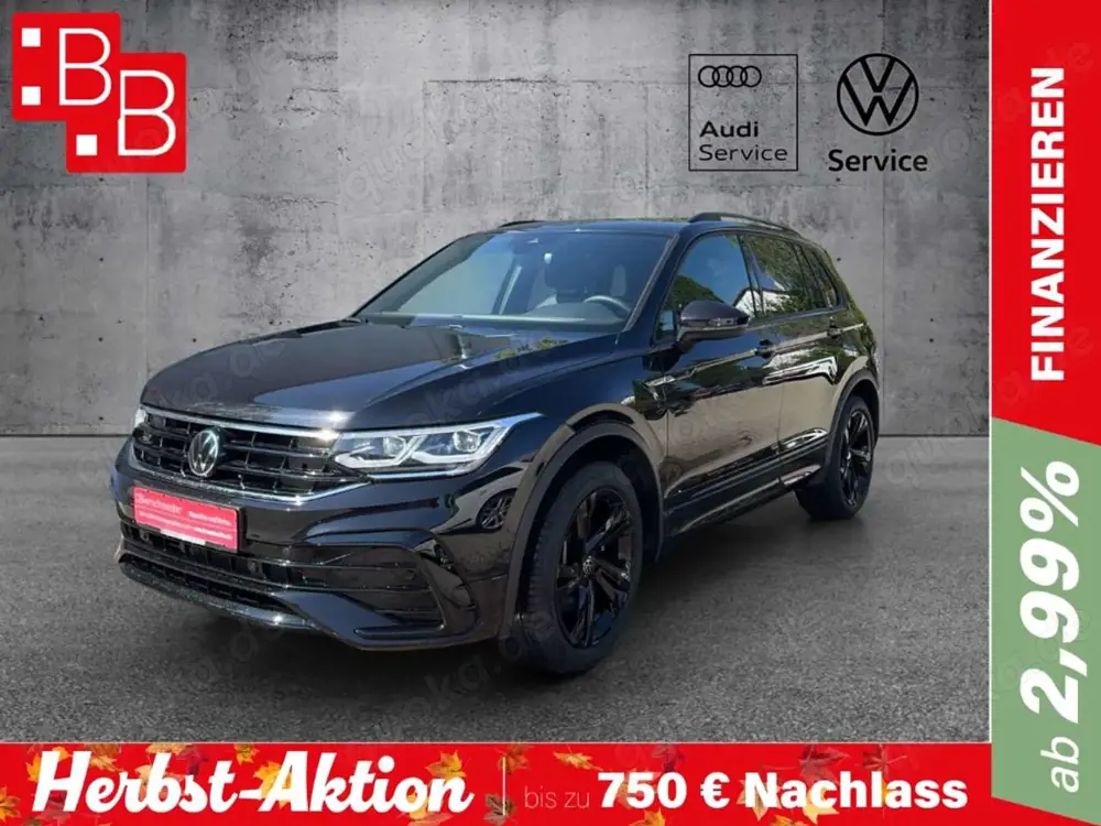Volkswagen Tiguan 2.0 TDI DSG 4Mo. R-Line Black Style PANO AHK NAVI