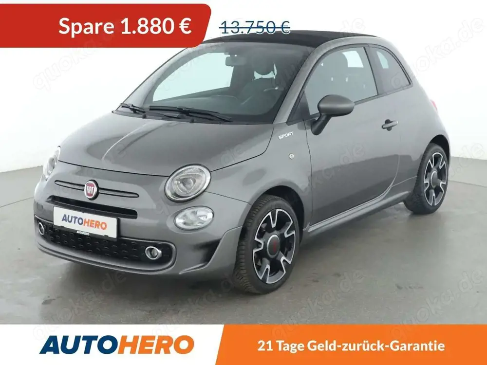 Fiat 500C 1.0 Mild-Hybrid Sport*NAVI*TEMPO*PDC*KLIMA*