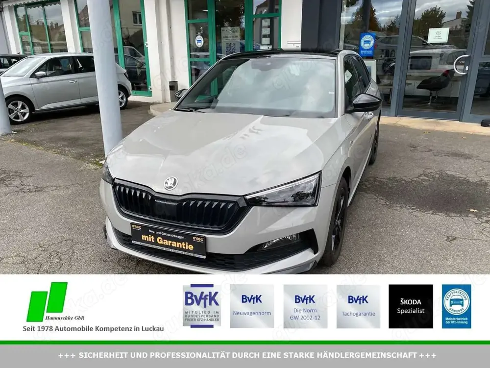 Skoda Scala Scala 1.5 TSI Monte Carlo PANO/SMART/VLED/BMFL