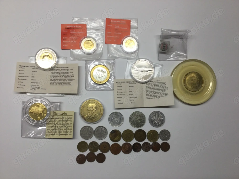 Münzen Medaillen Sammlung Set Konvolut 