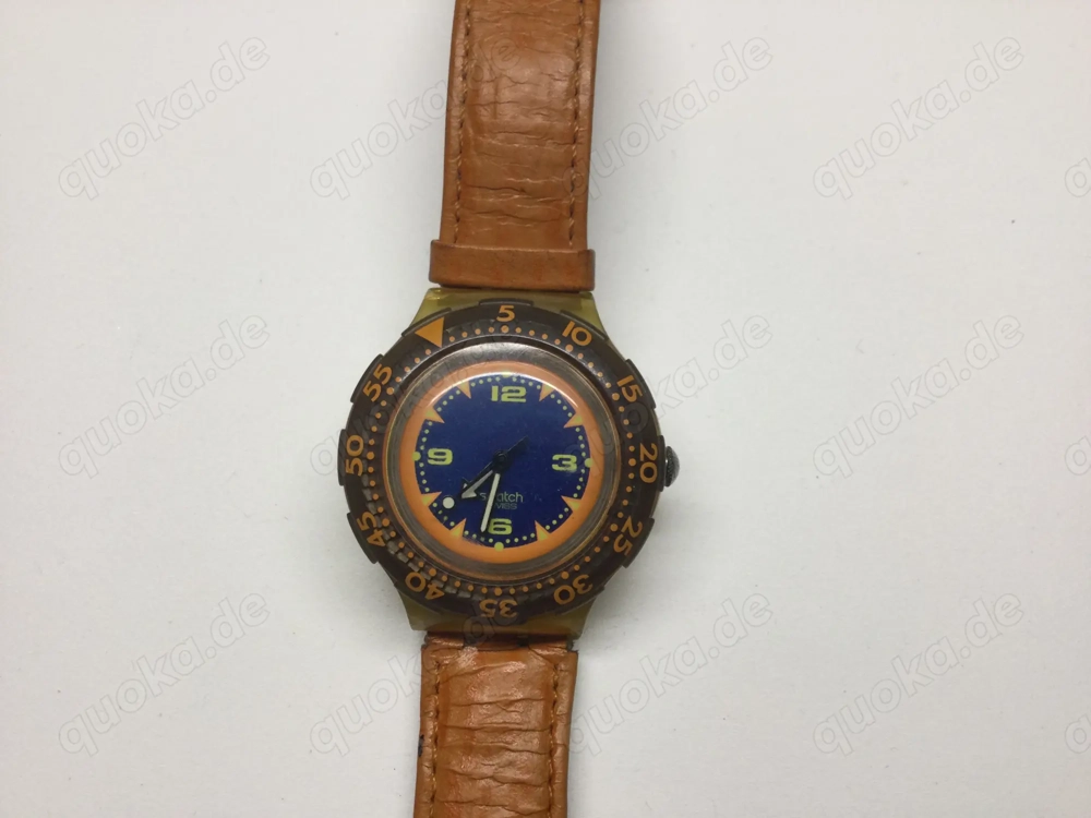 Swatch Scuba Red Island Armbanduhr