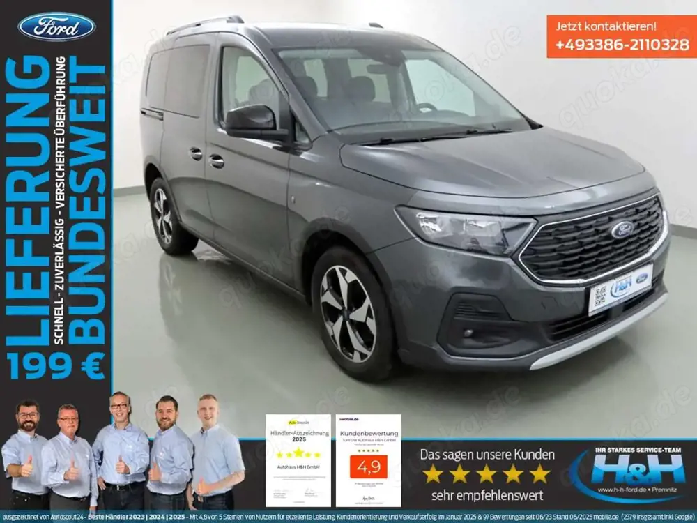 Ford Tourneo Connect 2.0 Aut Active FahrAss+SHZ