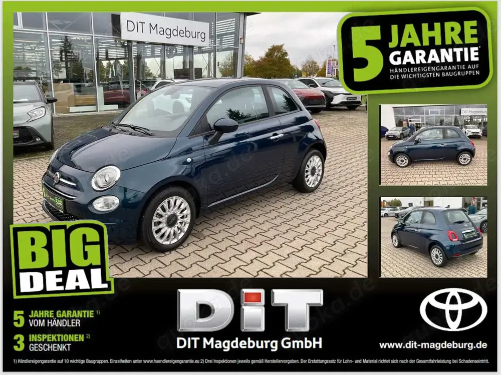 Fiat 500 1.0 Lounge LM+PDC+Facelift+CarPlay