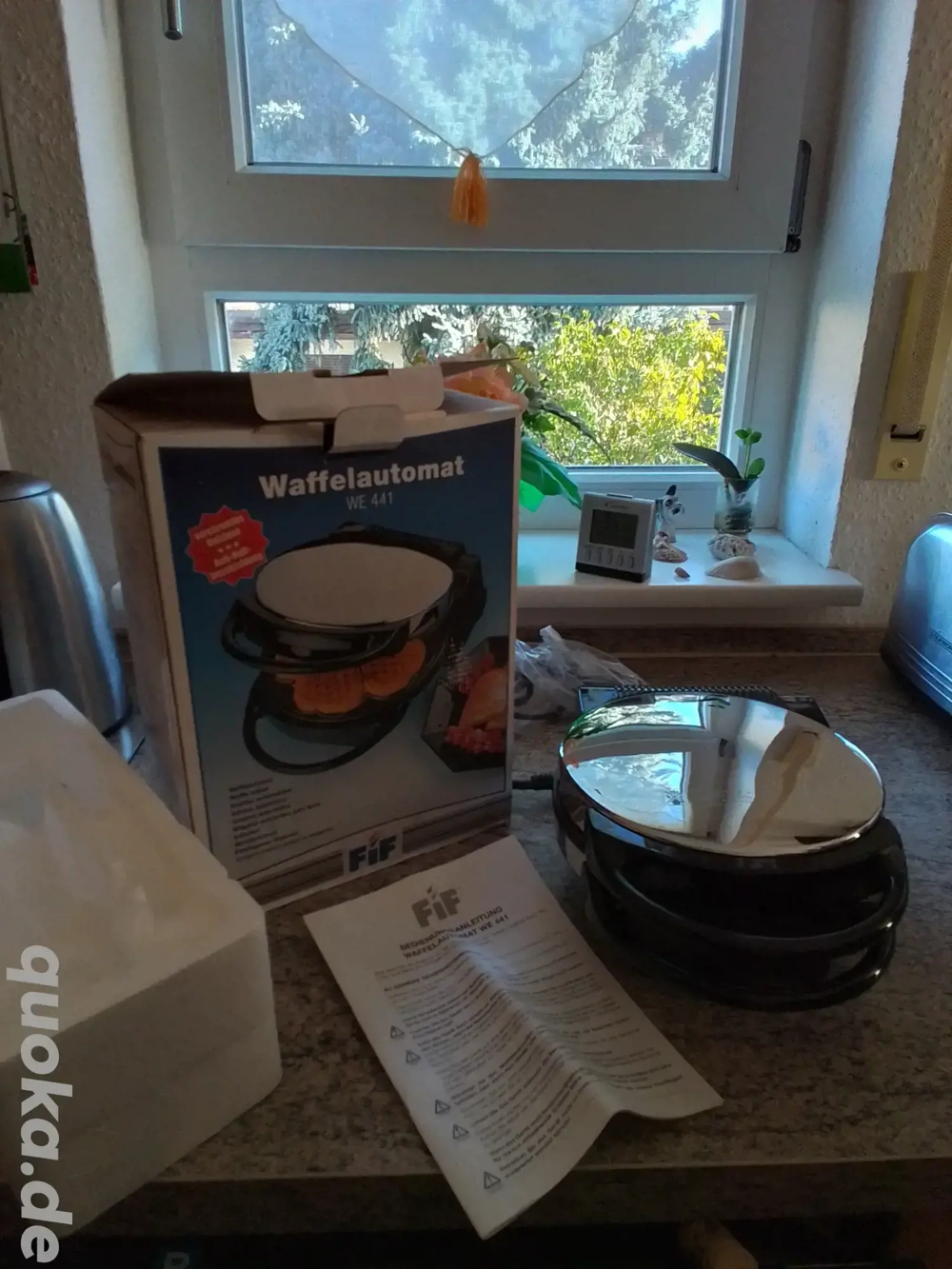 Waffelautomat unbenutzt.