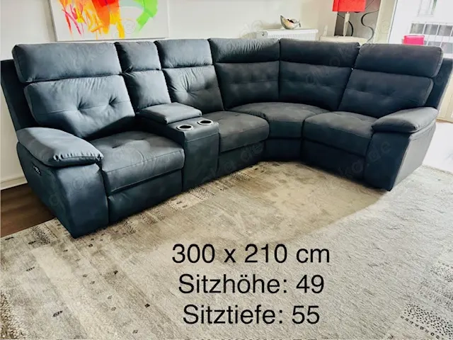   Moderne Couchgarnitur  Casanova    neuwertig   wegen Fehlkauf abzugeben