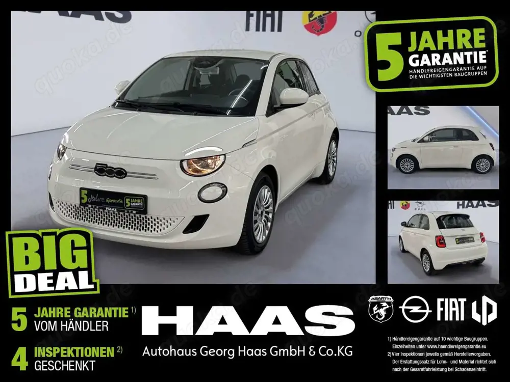 Fiat 500e 500 e Base Nichtraucher ****Wallbox Geschenkt****