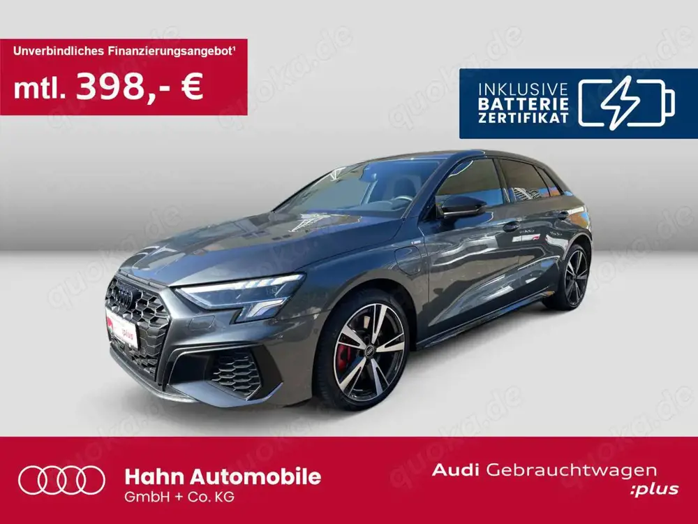 Audi A3 45TFSIe S-trnc S-line Navi LED BO