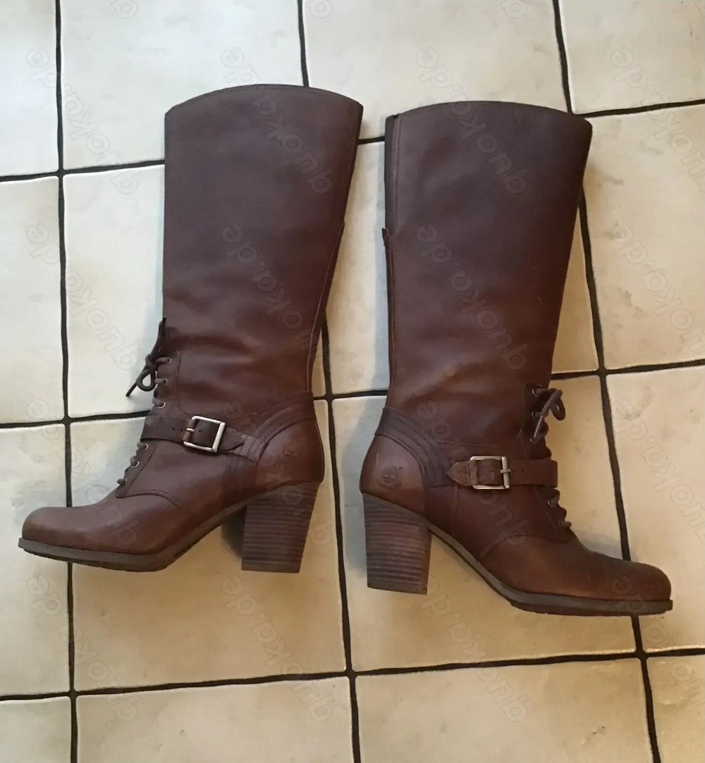 Damenstiefel Timberland Gr. 40, cognac 