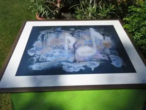 super Litho-von bekannter Pfälzer Malerin