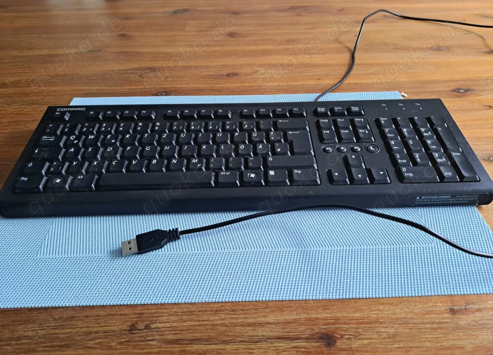 COMPAQ Tastatur schwarz
