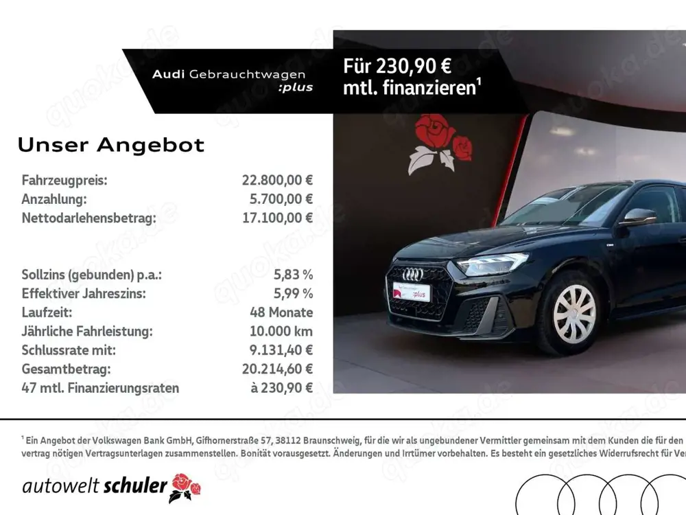 Audi A1 Sportback 35 1.5 TFSI S-tronic S-line Navi RFK LE