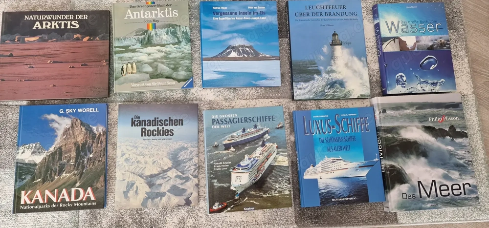 Bildbände, Arktis, Schiffe, Canada