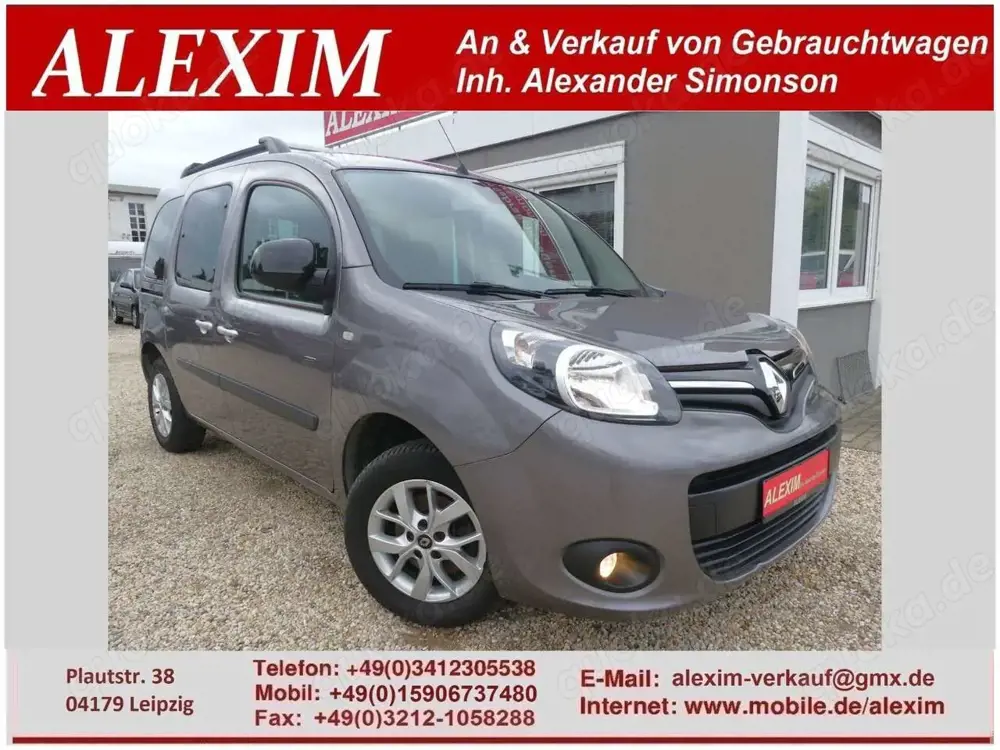 Renault Kangoo Limited/Temp/Klima/Bluetooth/1.Hand/PDC