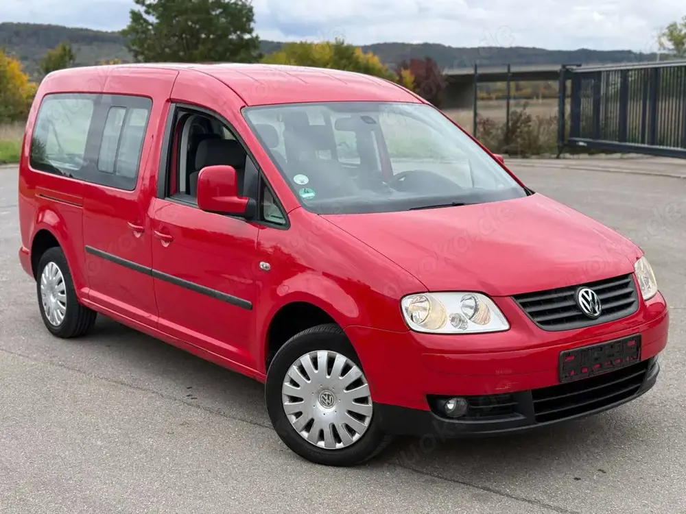 Volkswagen Caddy 1.6 Klima | 7 Sitzer | 1. Hand | TÜV 03/2027