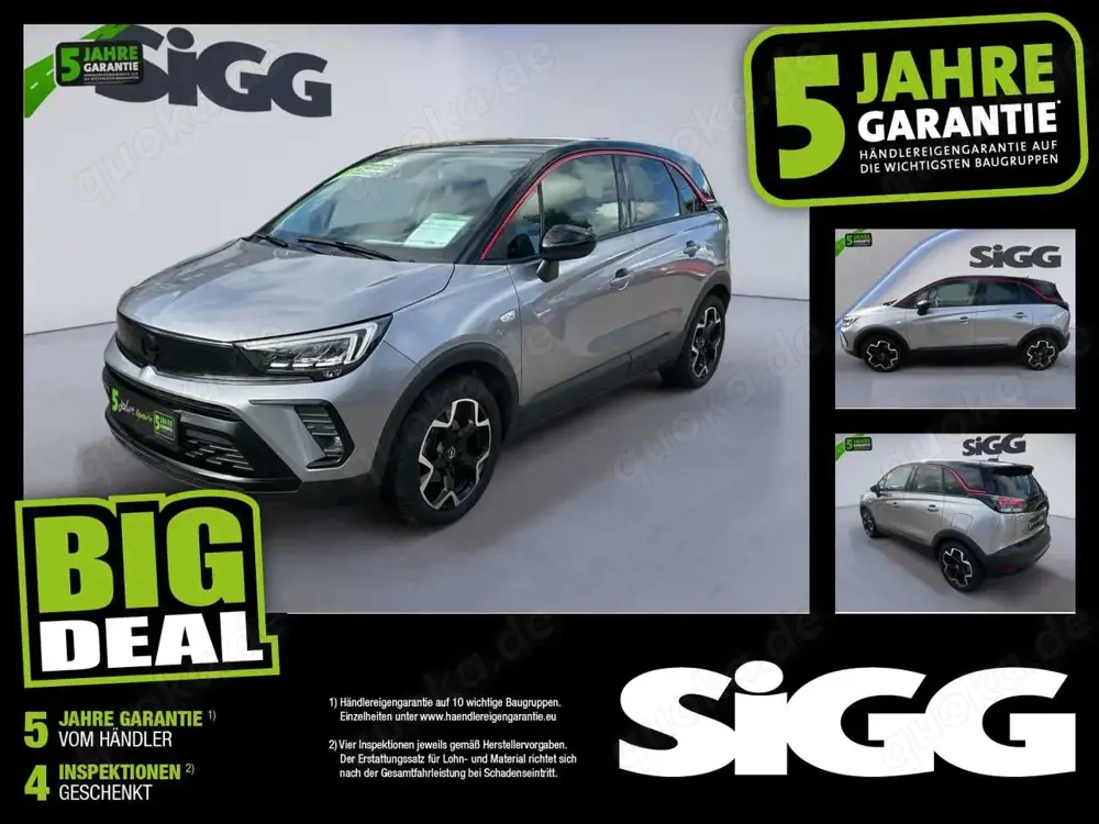 Opel Crossland 1.2 Turbo GS Line 2xKlima DynLicht LED