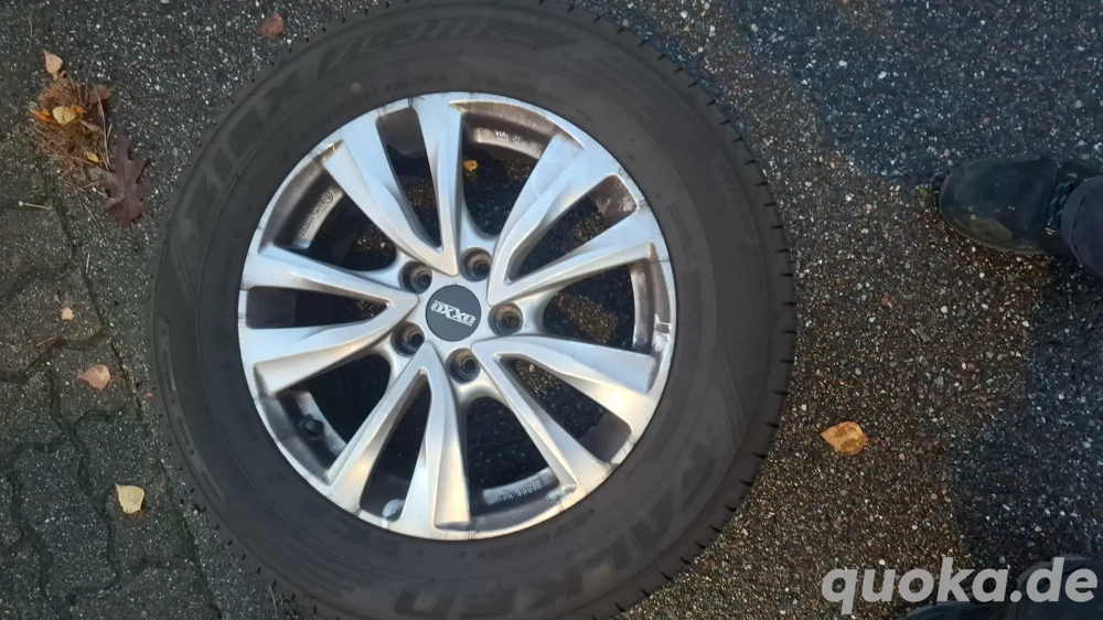 OXXO Alufelgen 17 Zoll mit Reifen