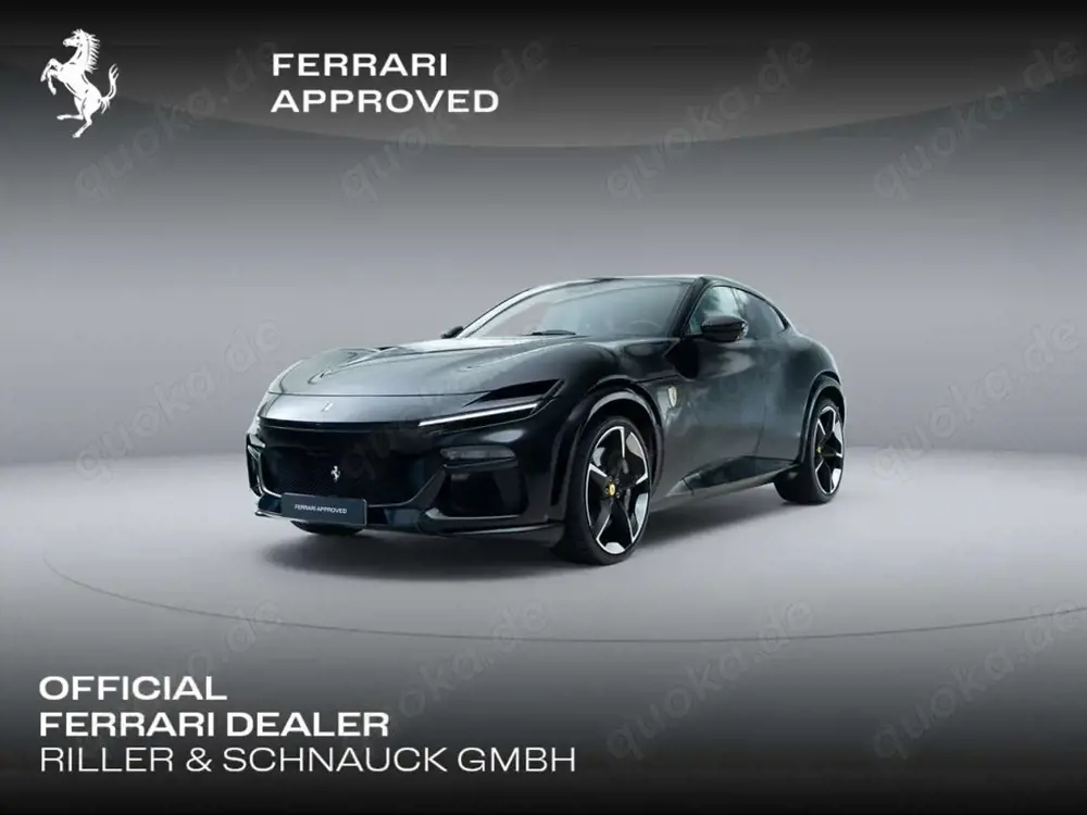 Ferrari Purosangue >NERO DAYTONA*Shields*Pano. Roof<