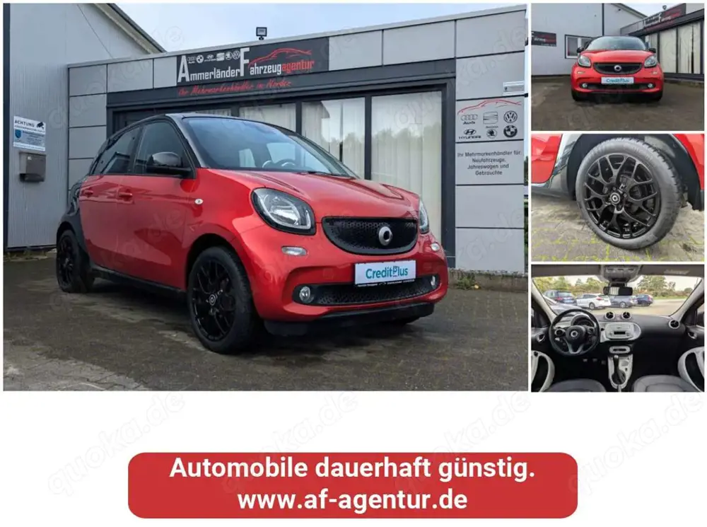 smart forFour prime (52kW) 1.0 EU6 prime *SHZ*BT*LEDER*