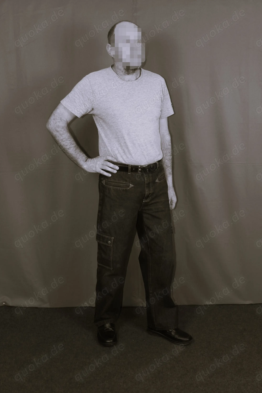 Fortgeschritten attraktiver Mann als Model