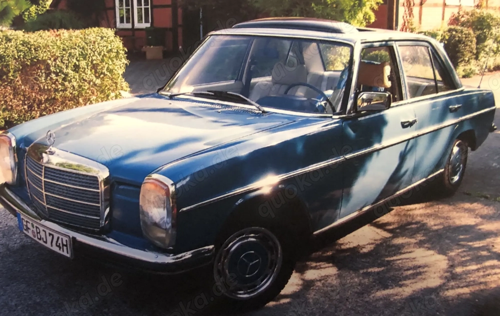 Mercedes-Benz 230.4 W115 Strichacht zum Restaurieren
