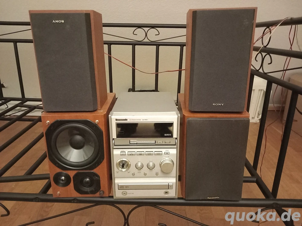 Panasonic Retro Musik Anlagen 