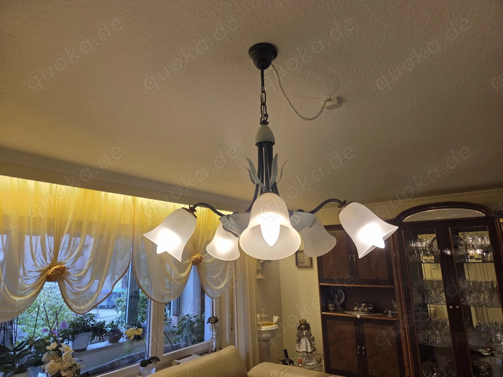 Leuchten Wohnzimmer, Esszimmer, Deckenfluter. 