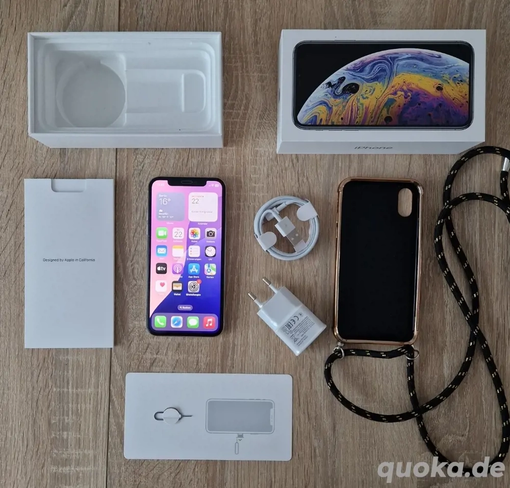 Apple iPhone XS -256GB-Gold-Top Zustand.Wie Neu.OVP. Apple iPhone XS -256GB-Gold-Top Zustand.Wie Neu.OVP.