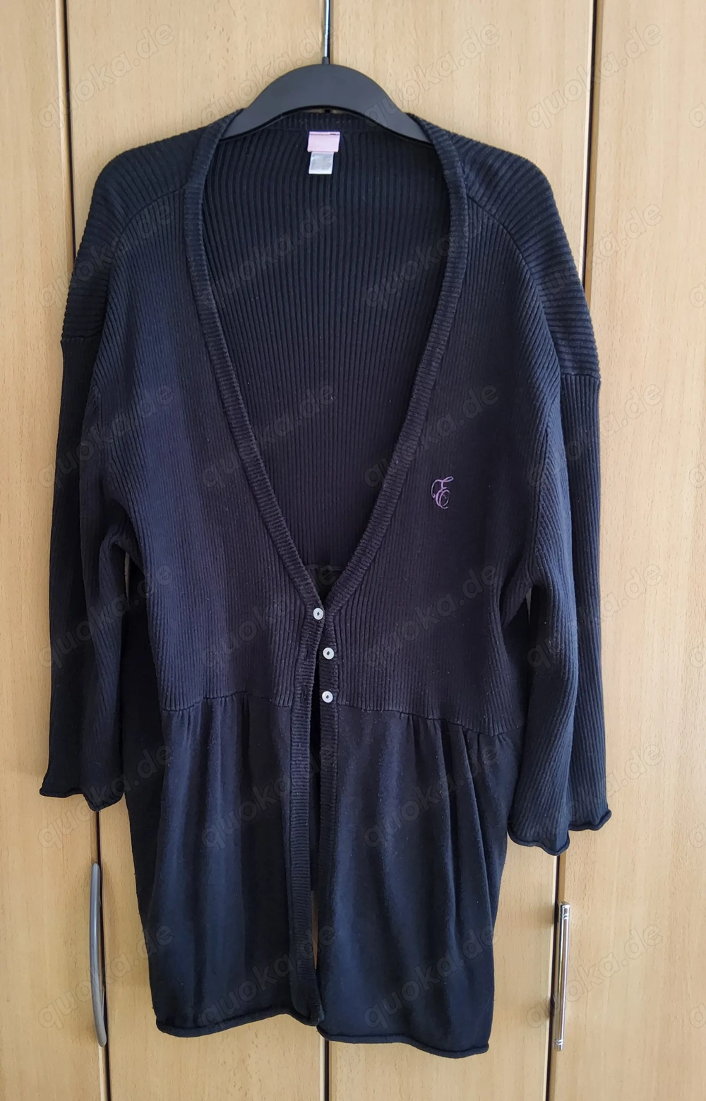 Weste  von  Early20  -  Gr.  56     58  -  schwarz
