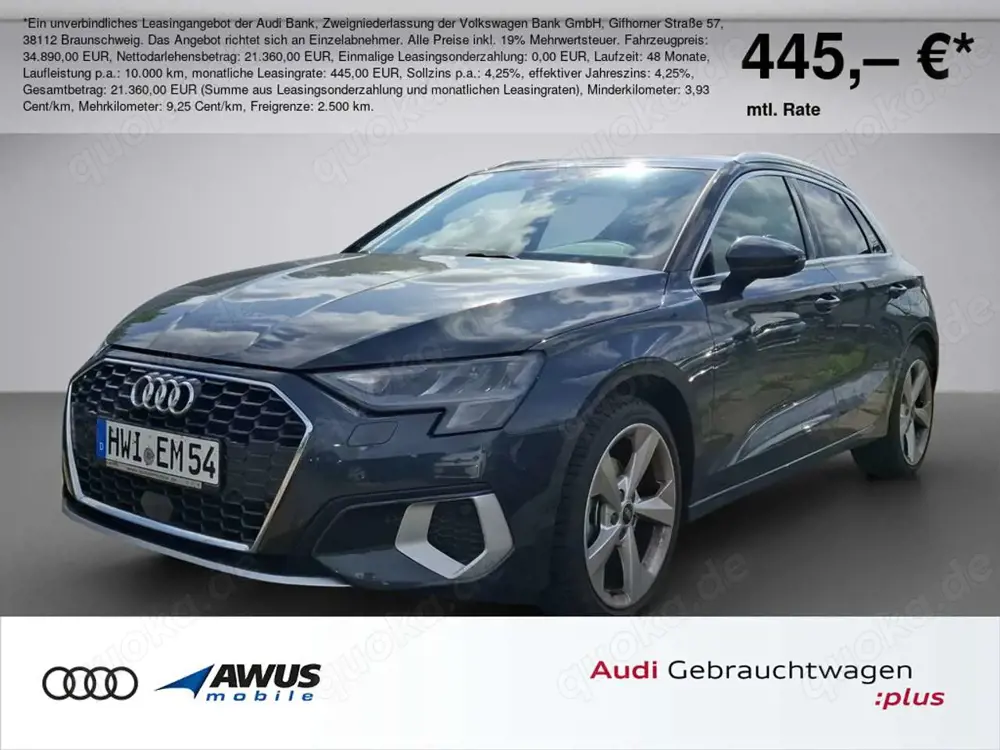 Audi A3 Sportback 30 2.0 TDI Sportback advanced
