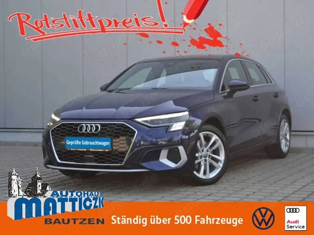 Audi A3 Sportback 35 TDI S-tr. Advanced MATRIX/PANORAMA/N